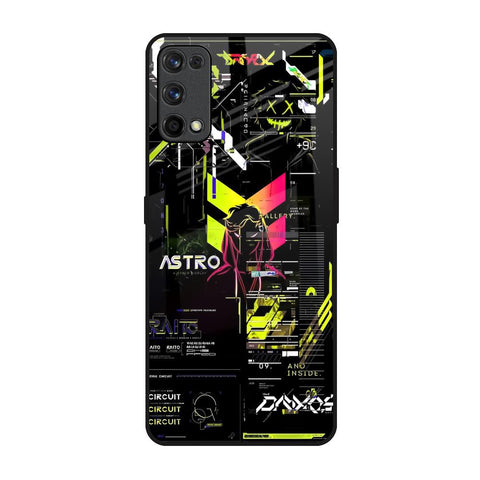 Astro Glitch Realme 7 Pro Glass Back Cover Online