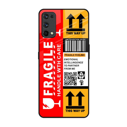 Handle With Care Realme 7 Pro Glass Back Cover Online