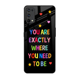 Magical Words Realme 7 Pro Glass Back Cover Online