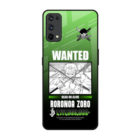 Zoro Wanted Realme 7 Pro Glass Back Cover Online