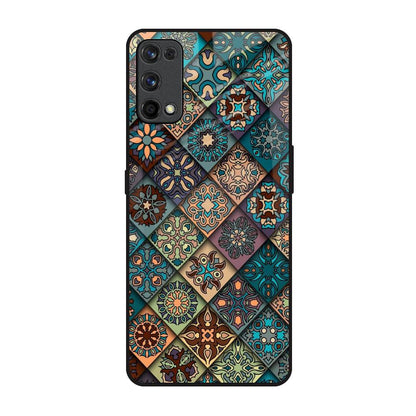 Retro Art Realme 7 Pro Glass Back Cover Online