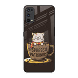 Tea With Kitty Realme 7 Pro Glass Back Cover Online