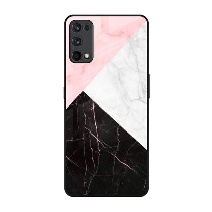 Marble Collage Art Realme 7 Pro Glass Back Cover Online