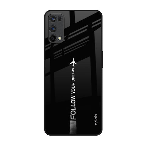 Follow Your Dreams Realme 7 Pro Glass Back Cover Online