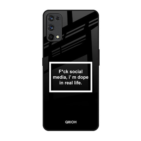 Dope In Life Realme 7 Pro Glass Back Cover Online