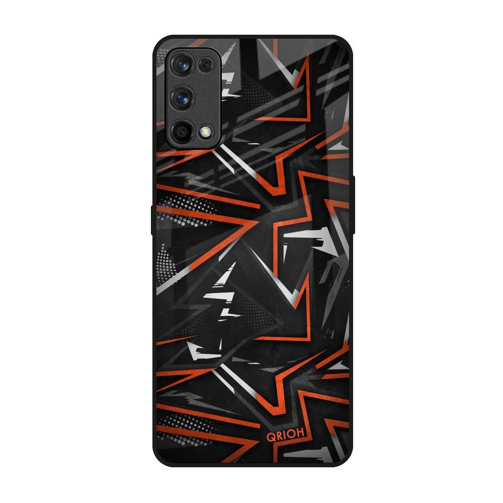 Vector Art Realme 7 Pro Glass Back Cover Online