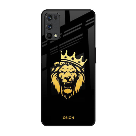 Lion The King Realme 7 Pro Glass Back Cover Online