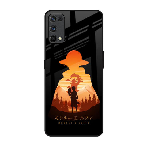 Luffy One Piece Realme 7 Pro Glass Back Cover Online