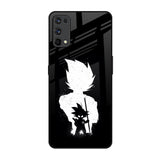 Monochrome Goku Realme 7 Pro Glass Back Cover Online