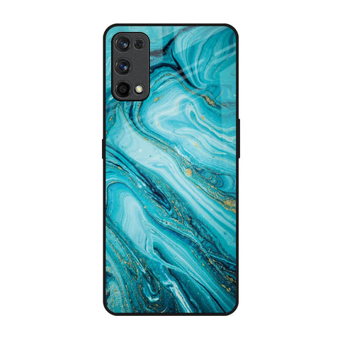 Ocean Marble Realme 7 Pro Glass Back Cover Online