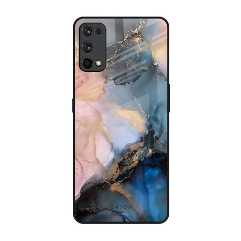Marble Ink Abstract Realme 7 Pro Glass Back Cover Online