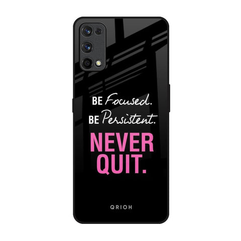 Be Focused Realme 7 Pro Glass Back Cover Online