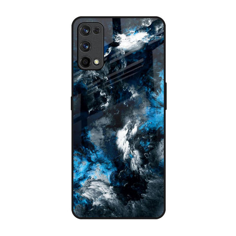 Cloudy Dust Realme 7 Pro Glass Back Cover Online