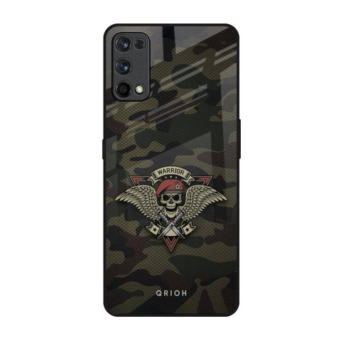 Army Warrior Realme 7 Pro Glass Back Cover Online