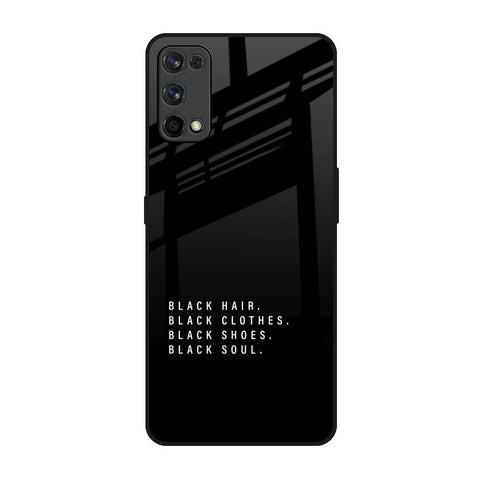 Black Soul Realme 7 Pro Glass Back Cover Online