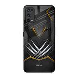 Black Warrior Realme 7 Pro Glass Back Cover Online