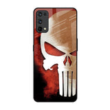 Red Skull Realme 7 Pro Glass Back Cover Online