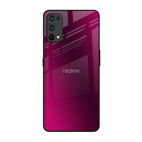 Pink Burst Realme 7 Pro Glass Back Cover Online