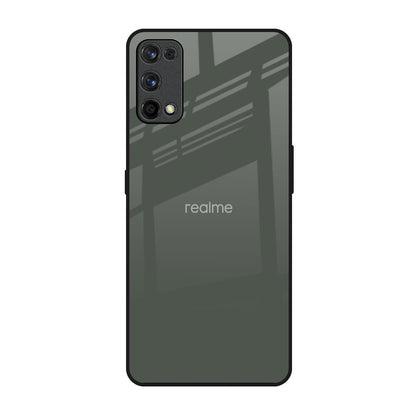 Charcoal Realme 7 Pro Glass Back Cover Online