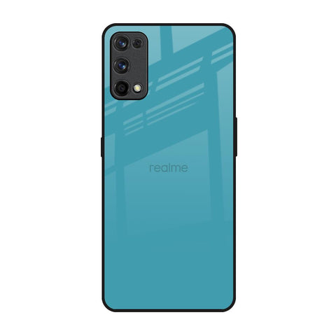 Oceanic Turquiose Realme 7 Pro Glass Back Cover Online