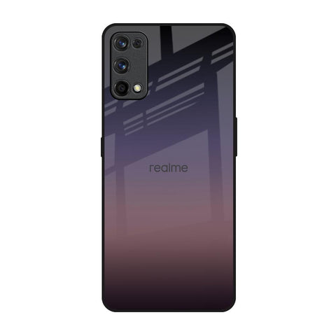 Grey Ombre Realme 7 Pro Glass Back Cover Online
