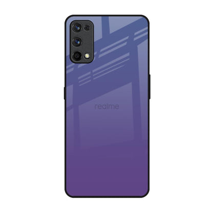 Indigo Pastel Realme 7 Pro Glass Back Cover Online
