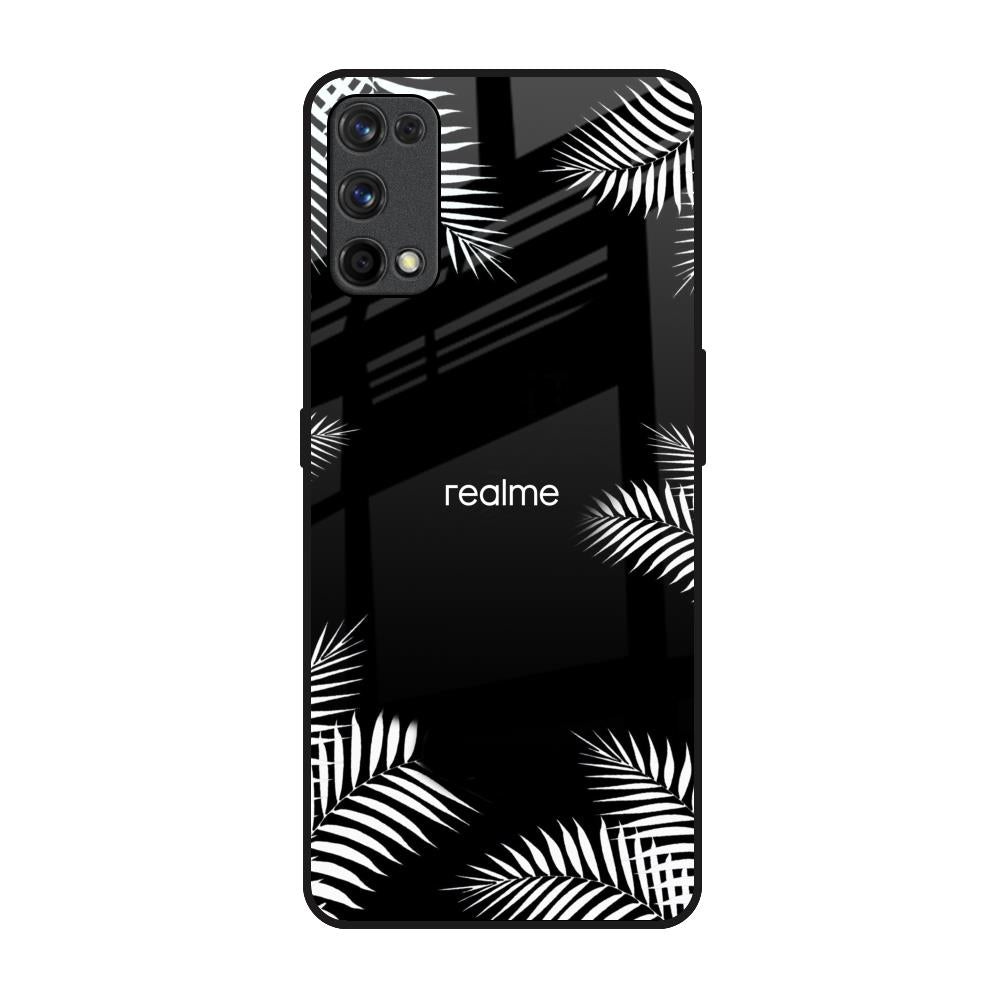 Zealand Fern Design Realme 7 Pro Glass Back Cover Online