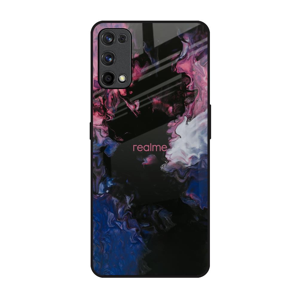 Smudge Brush Realme 7 Pro Glass Back Cover Online
