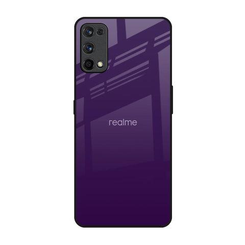 Dark Purple Realme 7 Pro Glass Back Cover Online