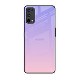 Lavender Gradient Realme 7 Pro Glass Back Cover Online