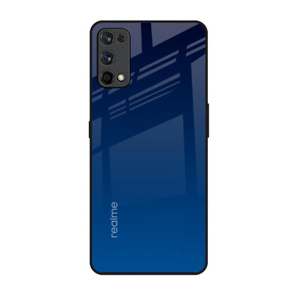Very Blue Realme 7 Pro Glass Back Cover Online