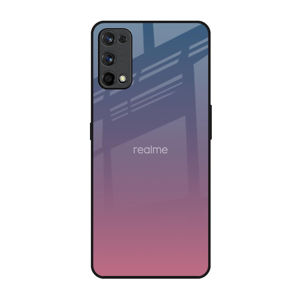 Pastel Gradient Realme 7 Pro Glass Back Cover Online
