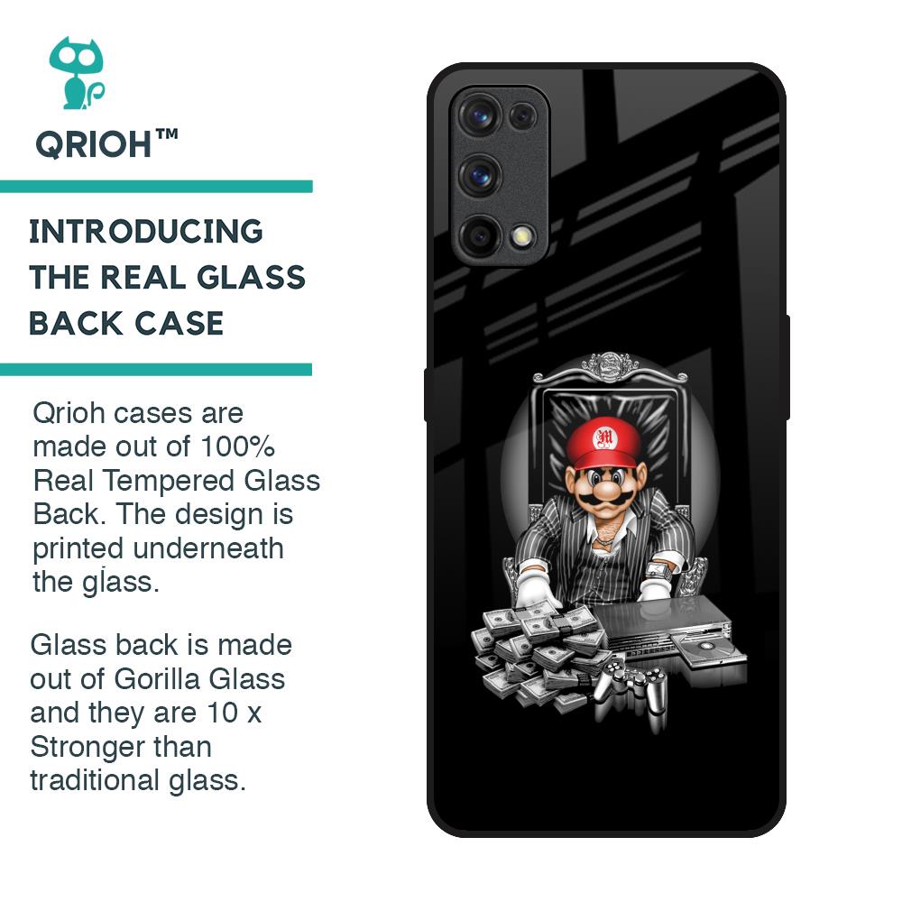 Dark Secret Glass Case for Realme 7 Pro