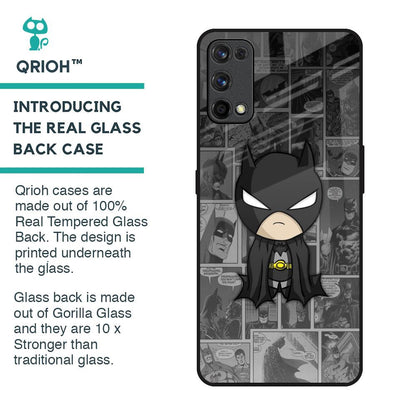 Cartoon Art Glass Case for Realme 7 Pro