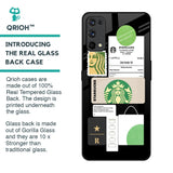 Coffee Latte Glass Case for Realme 7 Pro