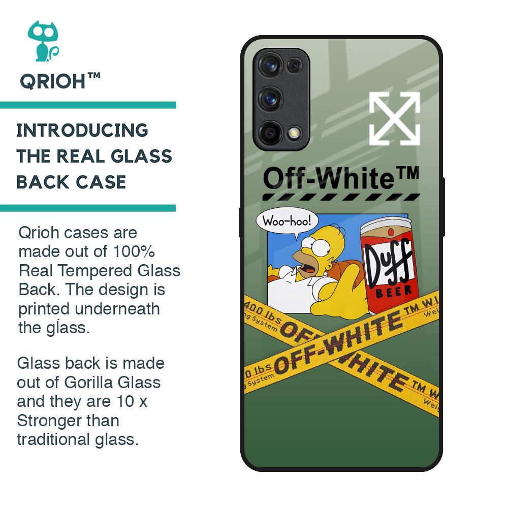 Duff Beer Glass Case for Realme 7 Pro