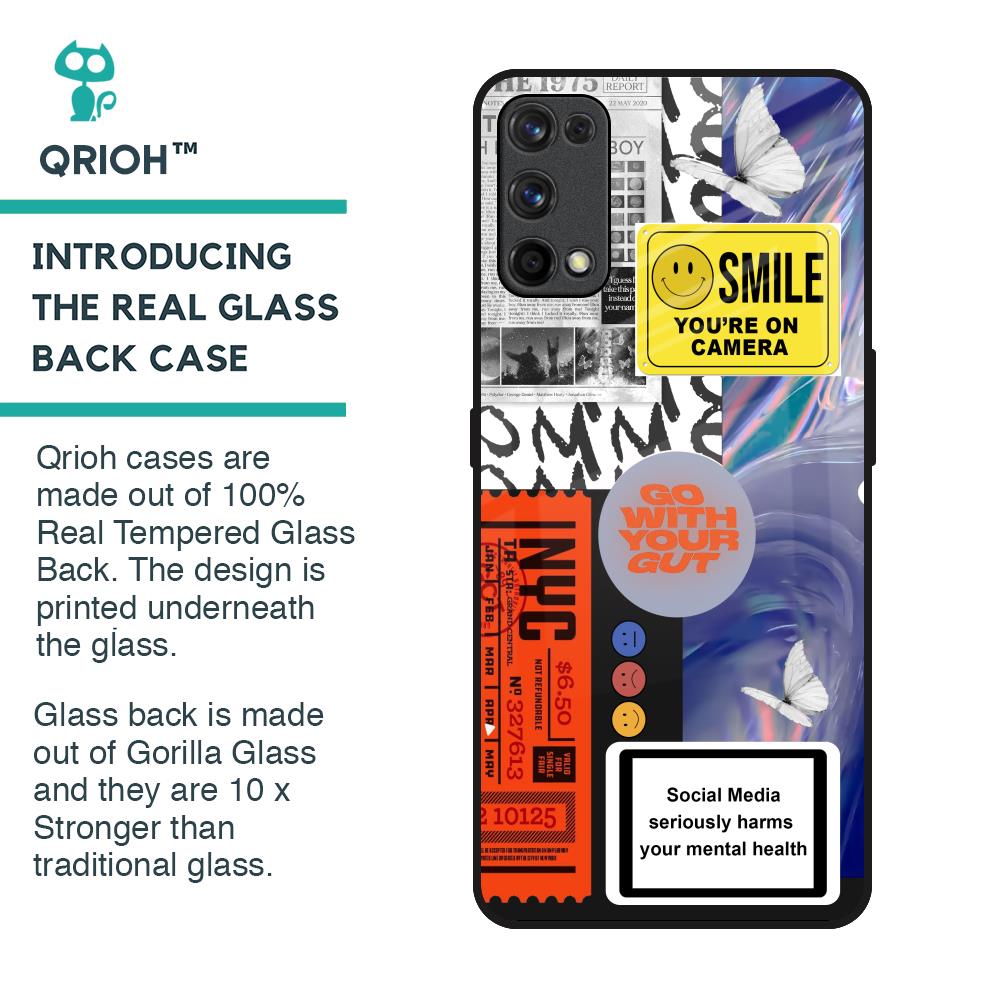 Smile for Camera Glass Case for Realme 7 Pro