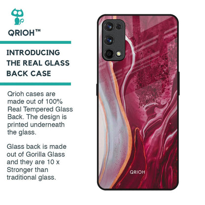 Crimson Ruby Glass Case for Realme 7 Pro