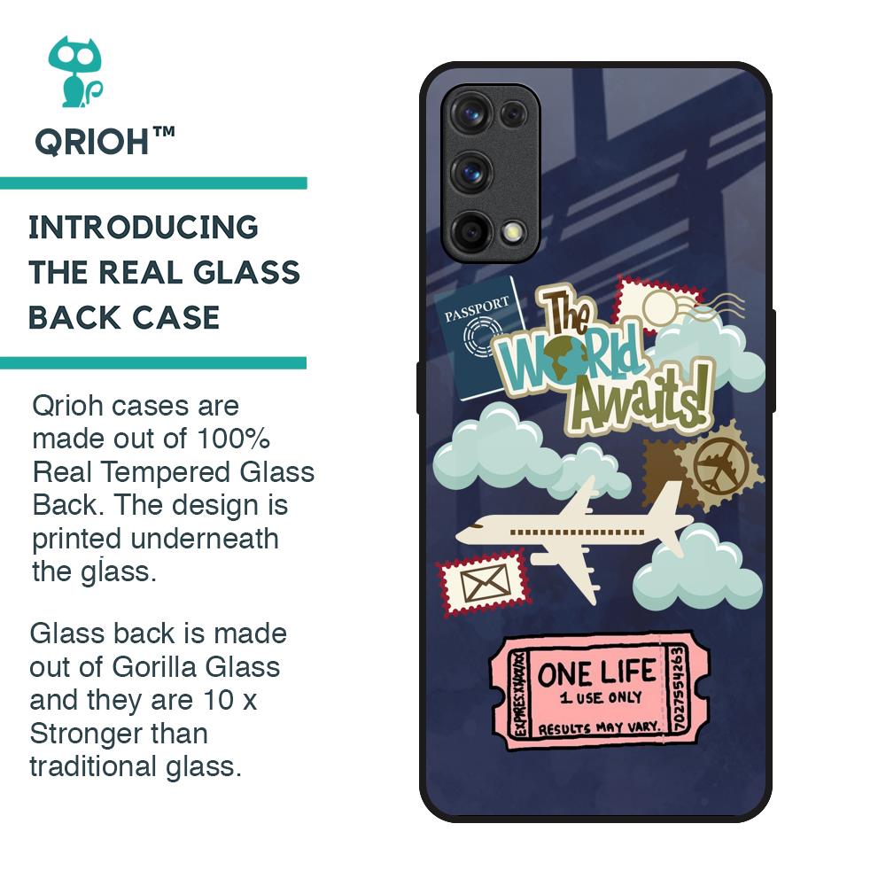 Tour The World Glass Case For Realme 7 Pro