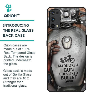 Royal Bike Glass Case for Realme 7 Pro