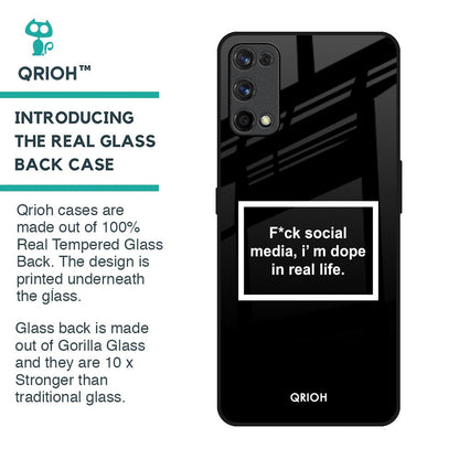 Dope In Life Glass Case for Realme 7 Pro