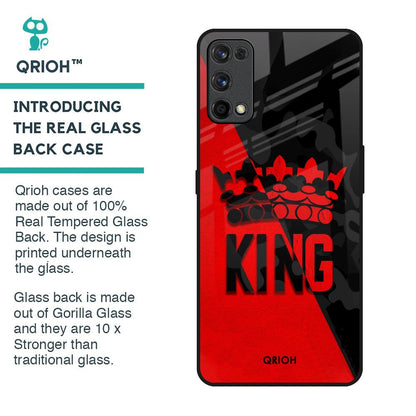 I Am A King Glass Case for Realme 7 Pro