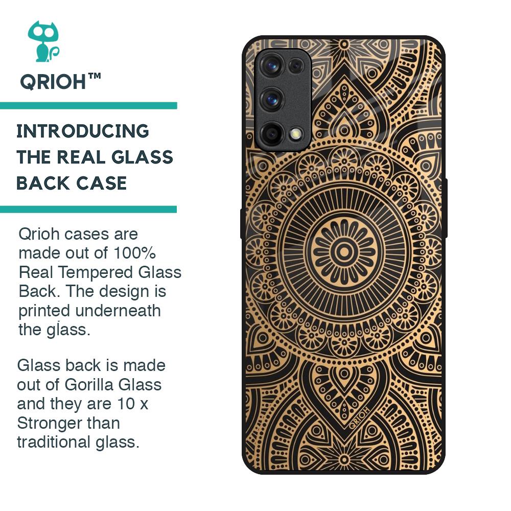 Luxury Mandala Glass Case for Realme 7 Pro