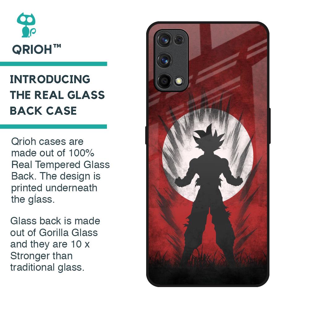 Japanese Animated Glass Case for Realme 7 Pro