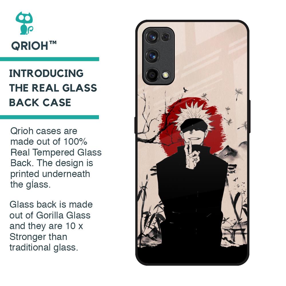 Manga Series Glass Case for Realme 7 Pro