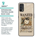 Luffy Wanted Glass Case for Realme 7 Pro