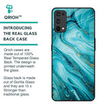 Ocean Marble Glass Case for Realme 7 Pro