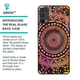 Floral Mandala Glass Case for Realme 7 Pro