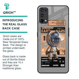 Space Ticket Glass Case for Realme 7 Pro