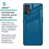 Cobalt Blue Glass Case for Realme 7 Pro